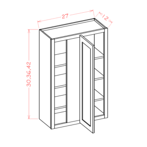 Wall Blind Corner Cabinet Shaker Antique White