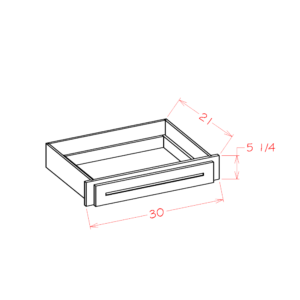 Desk Knee Drawer Oxford Sage