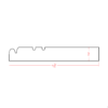 Furniture Base Moulding Oxford Sage
