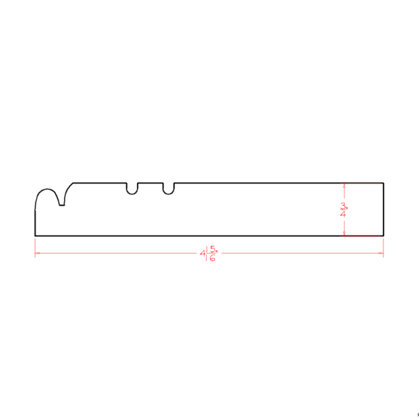 Furniture Base Moulding Oxford Sage