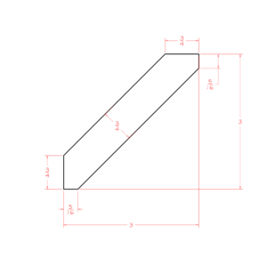 Large Angle Crown Moulding Oxford Sage