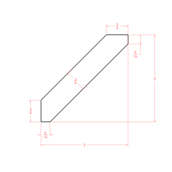 Large Angle Crown Moulding Oxford Sage