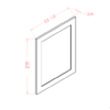 Base Decorative End Panel Oxford Sage