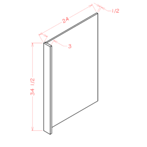 Dishwasher Return Panel Oxford Sage